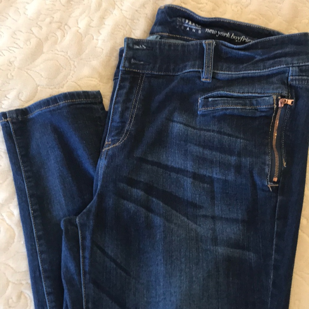 New York and company boyfriend jeans size 14.